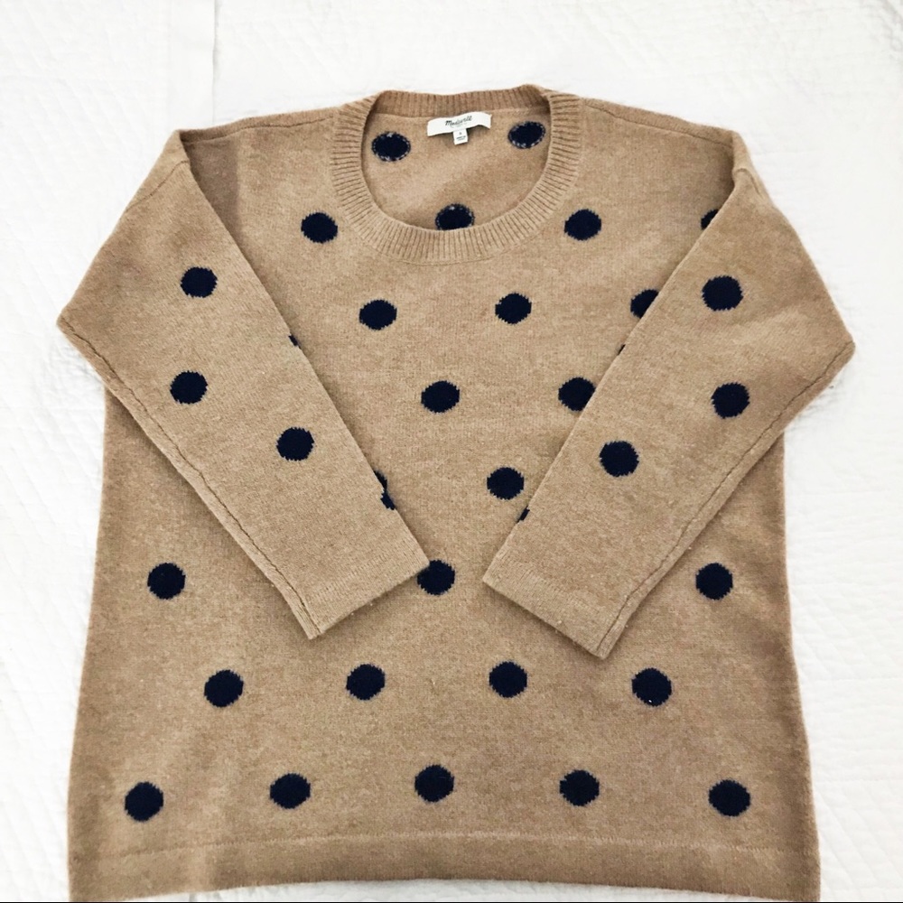Madewell  polka dot sweater